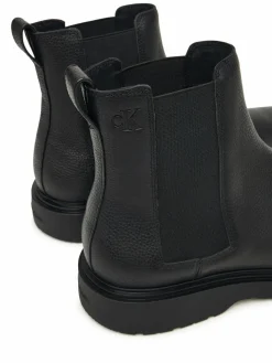 Chelsea Combat Ess Chelsea Boot Lth YM0YM01374 Nero
