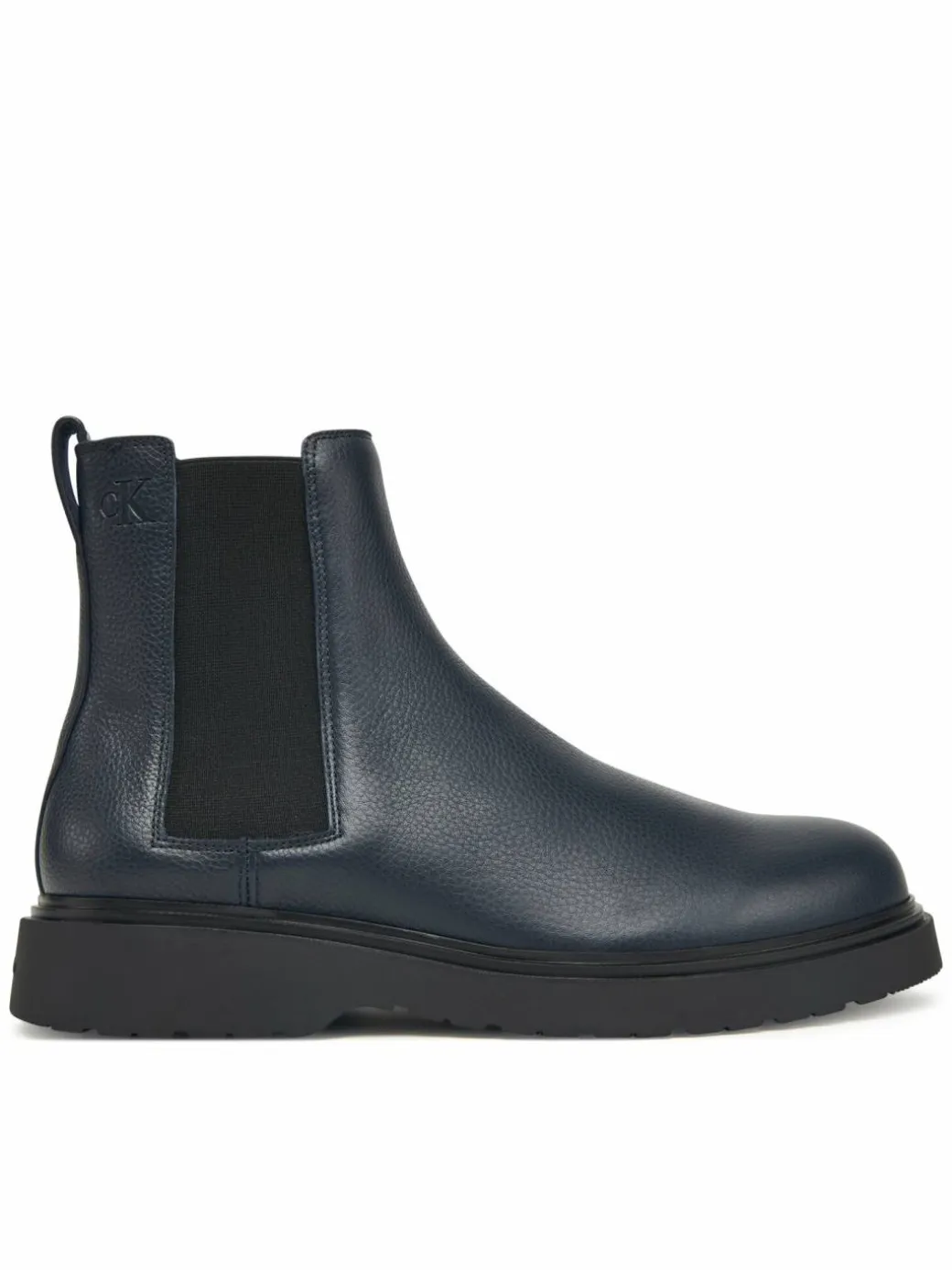 Chelsea Combat Ess Chelsea Boot Lth YM0YM01374 Blu scuro