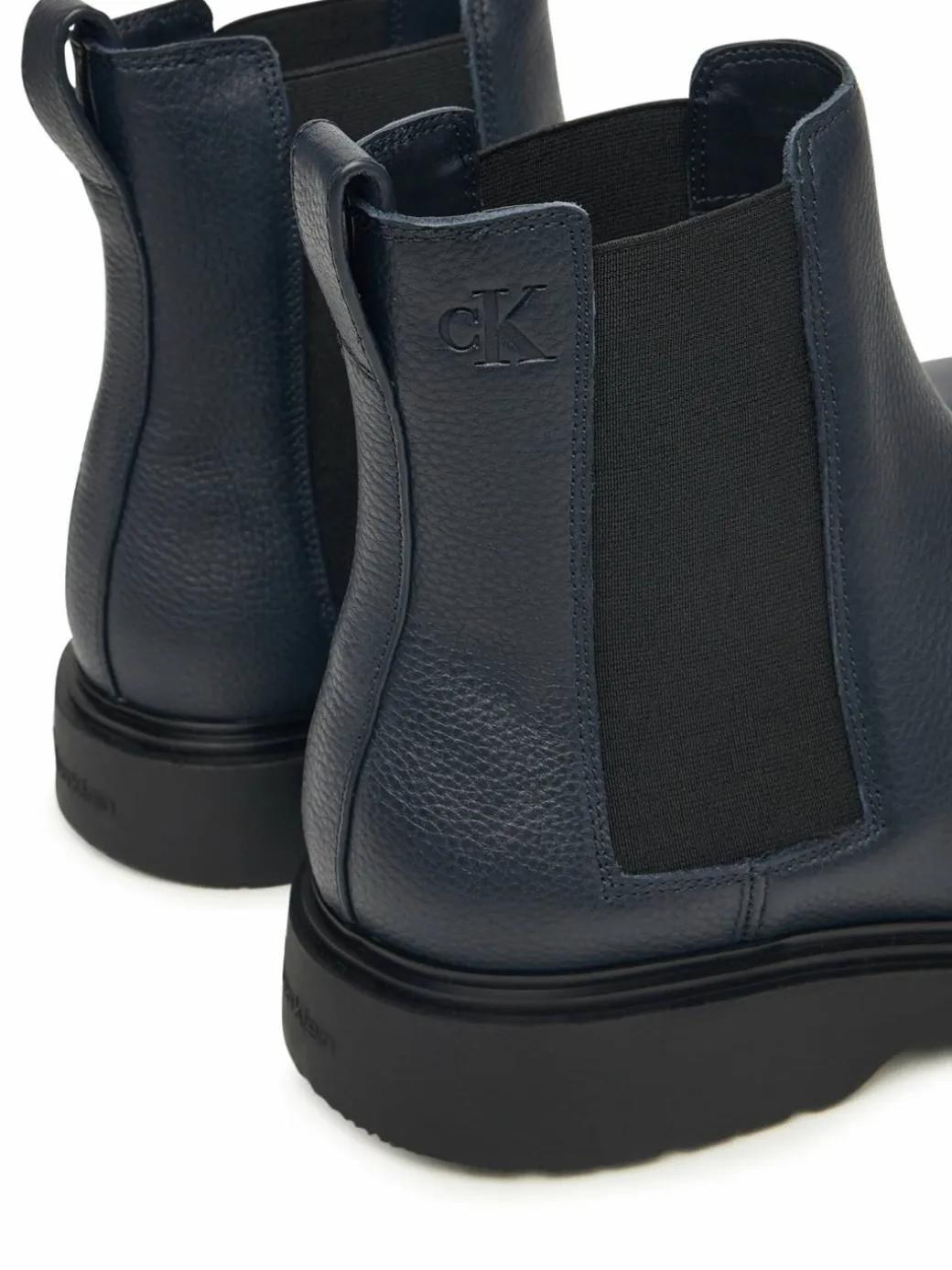 Chelsea Combat Ess Chelsea Boot Lth YM0YM01374 Blu scuro