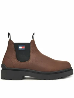 Chelsea Tjm Chelsea Leather Wl EM0EM01670 Marrone
