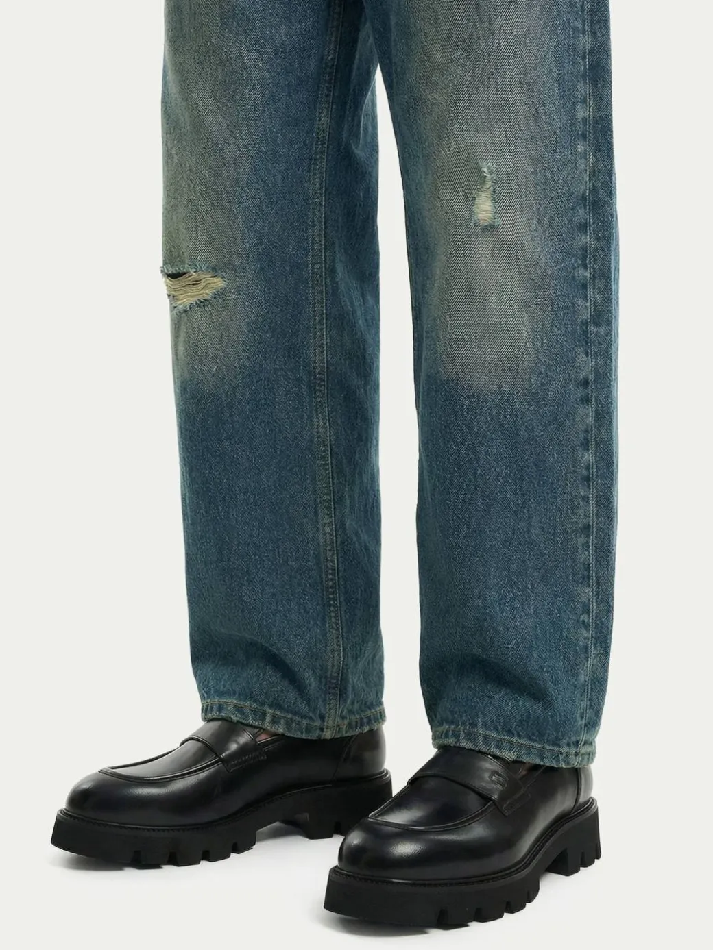 Chunky loafers EO-ROWHIDE-01 MI08 Nero