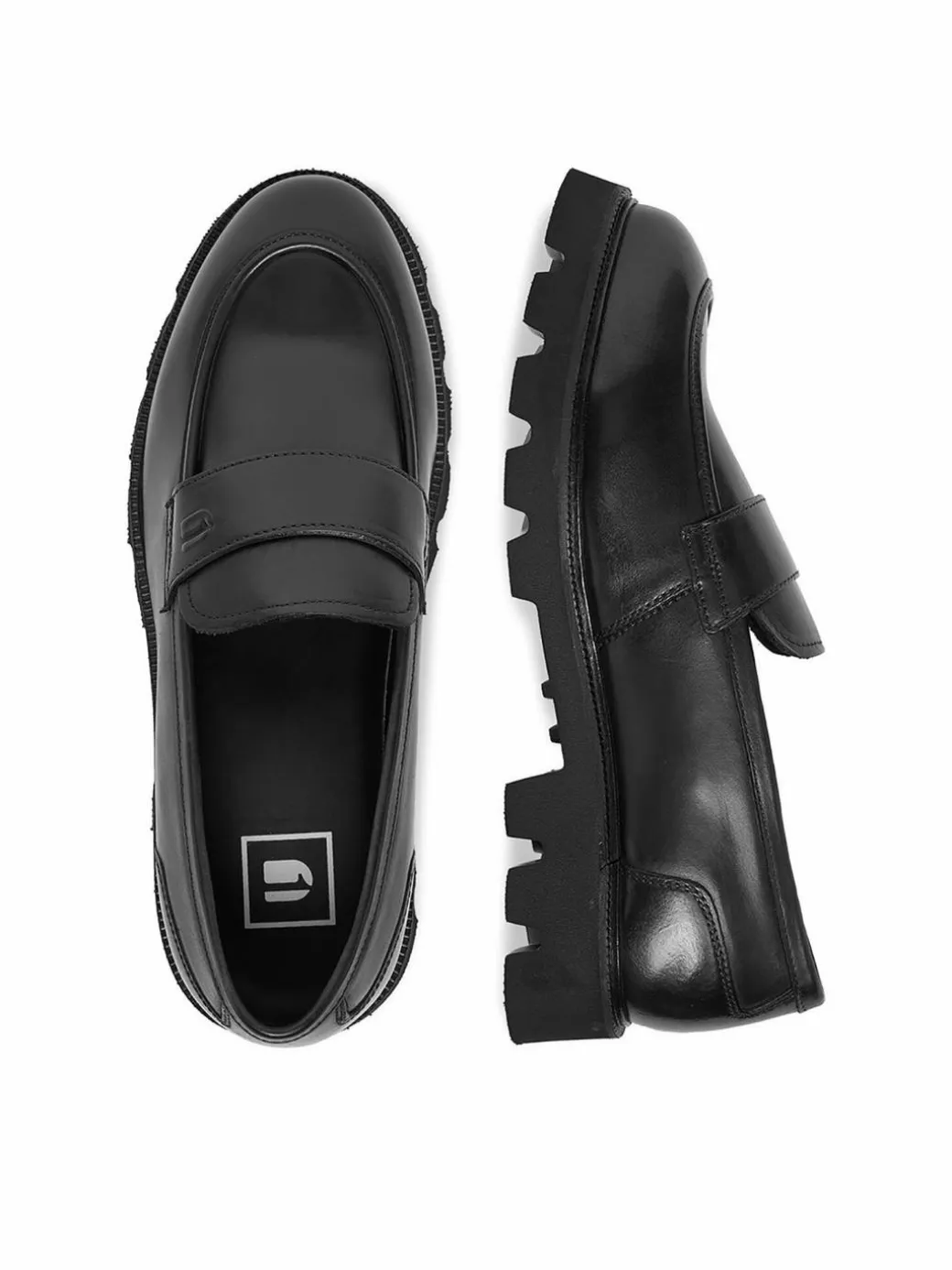 Chunky loafers EO-ROWHIDE-01 MI08 Nero