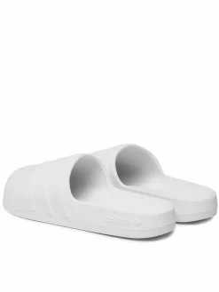 Ciabatte adifom Adilette Slides HQ8748 Bianco