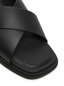 Ciabatte Criss Cross Sandal HM0HM01737 Nero