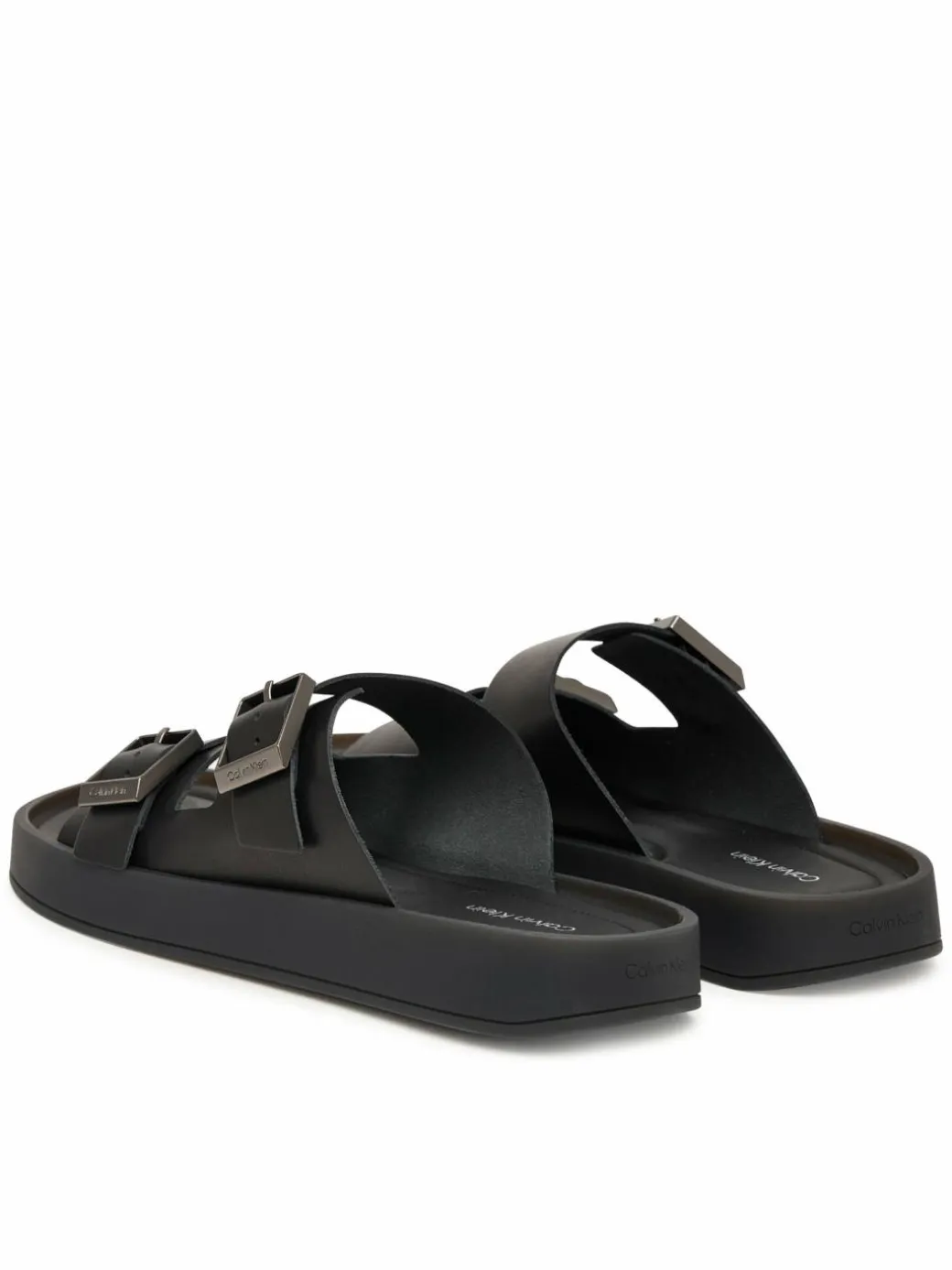 Ciabatte Ergon Double Bar Sandal Lth HM0HM02097 Nero