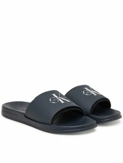 Ciabatte Ess Slide Rubber Neoprene HM0HM02229 Blu scuro