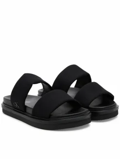Ciabatte Flat Molded Dbl Bar Sandal Cv YM0YM01222 Nero