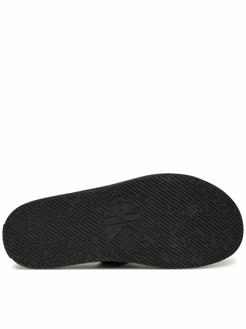 Ciabatte Flat Molded Doublebar Sandal Lth YM0YM01226 Nero