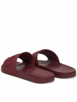Ciabatte Nemo - Contoured Emblem Logo Sliders HM0HM02113 Bordeaux