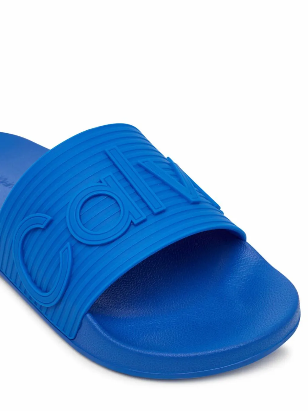 Ciabatte Nemo - Contoured Emblem Logo Sliders HM0HM02113 Blu