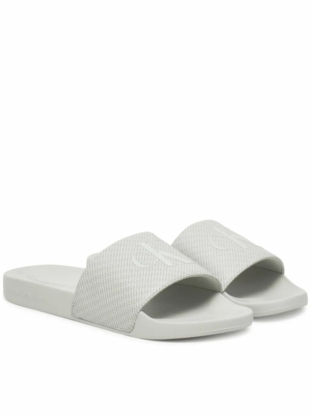 Ciabatte Slide Aop Print YM0YM01269 Grigio