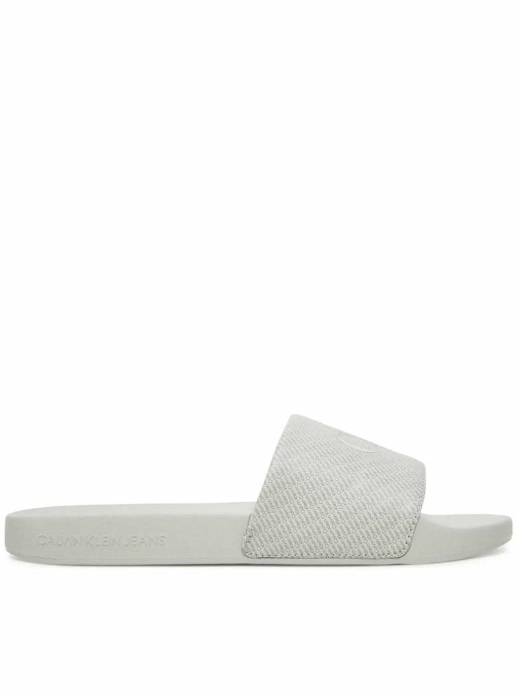 Ciabatte Slide Aop Print YM0YM01269 Grigio