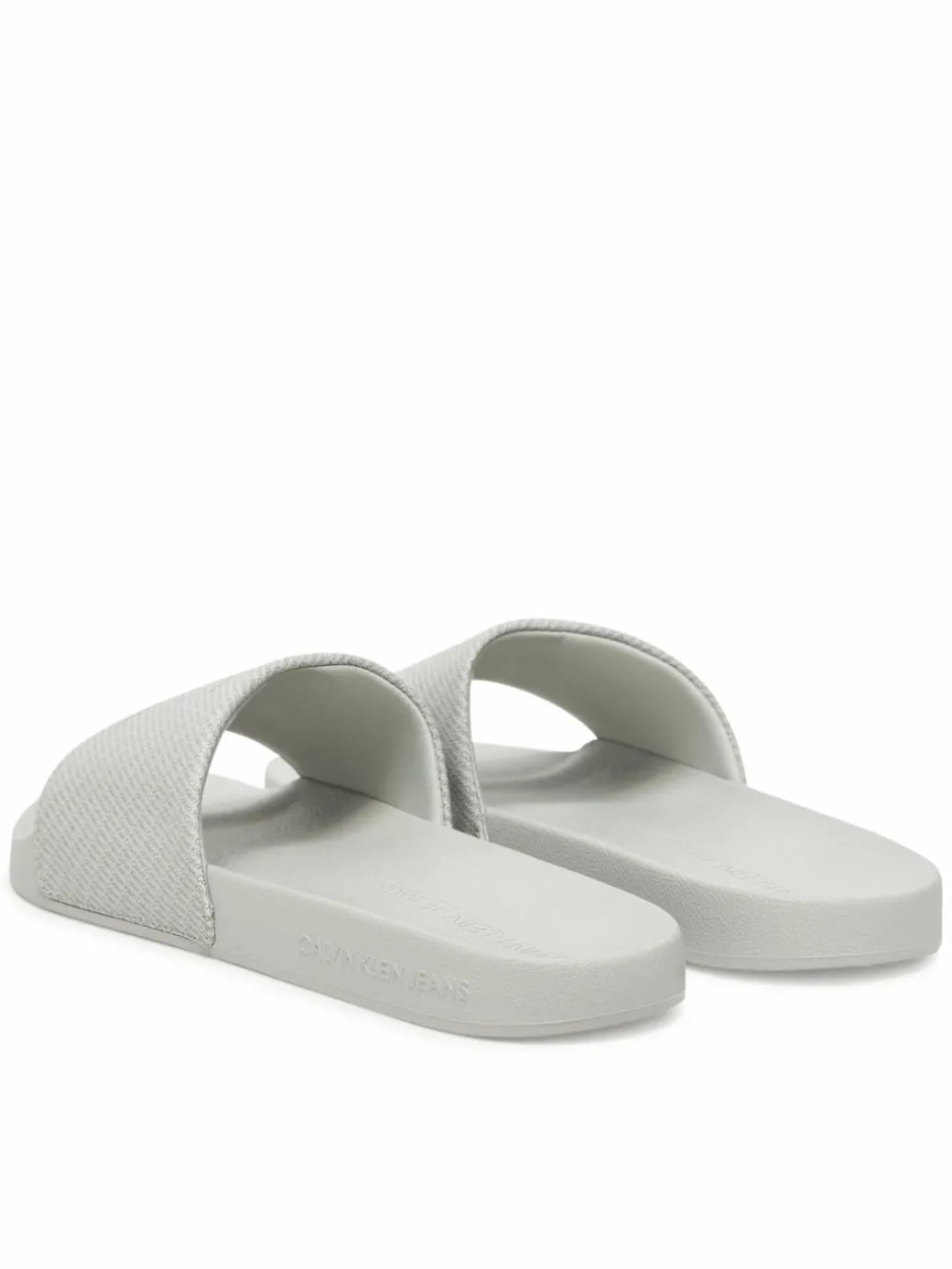 Ciabatte Slide Aop Print YM0YM01269 Grigio