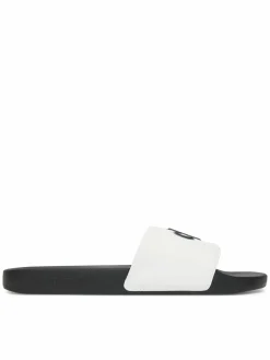 Ciabatte Slide Jelly Mono Pu YM0YM01281 Bianco