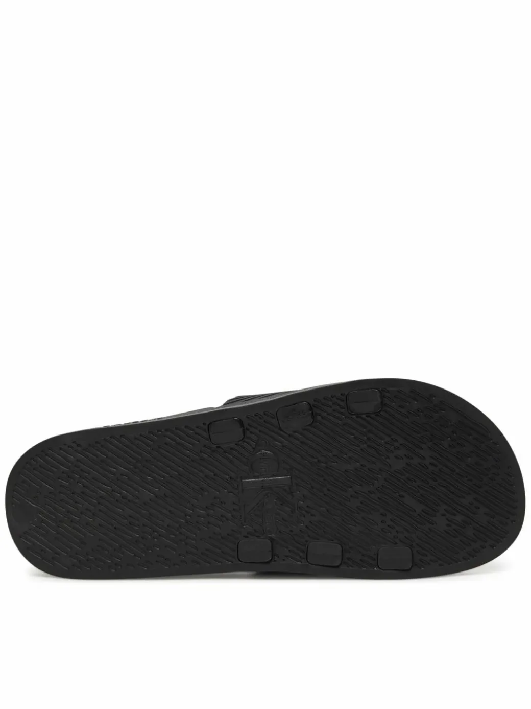 Ciabatte Slide Rubber Neoprene Text YM0YM01234 Nero