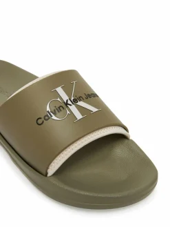Ciabatte Slide Rubber Neoprene Monologo YM0YM00361 Cachi