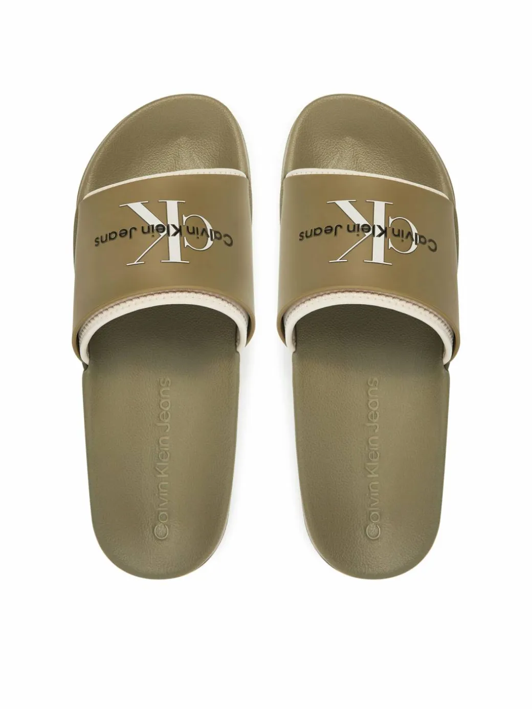 Ciabatte Slide Rubber Neoprene Monologo YM0YM00361 Cachi