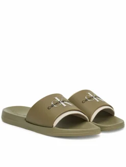 Ciabatte Slide Rubber Neoprene Monologo YM0YM00361 Cachi