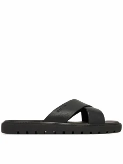 Ciabatte Sq Molded Sandal Xcross Lth HM0HM02235 Nero