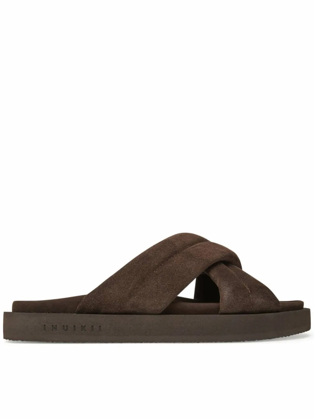 Ciabatte Suede Crossed 50102-500 Marrone