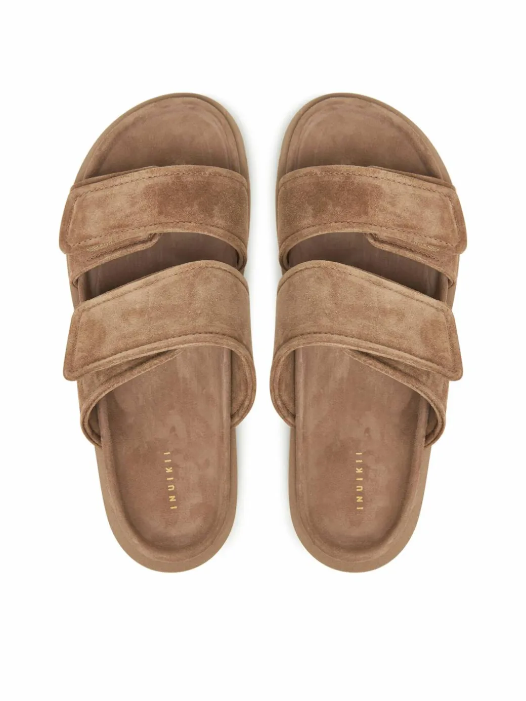 Ciabatte Suede Double Band 50102-510 Beige
