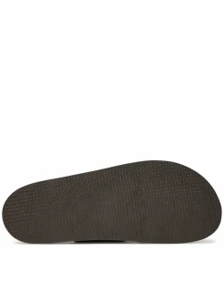 Ciabatte Suede Double Band 50102-510 Marrone