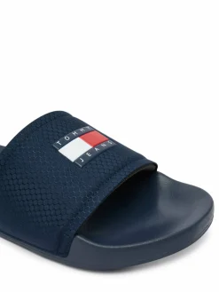 Ciabatte Tjm Pool Slide EM0EM01673 Blu scuro