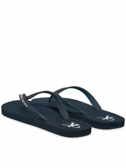 Infradito Beach Sandal Transparent Tpu YM0YM01267 Blu scuro