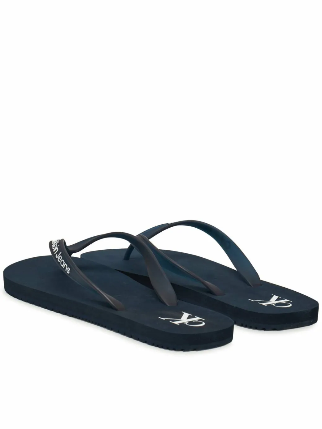 Infradito Beach Sandal Transparent Tpu YM0YM01267 Blu scuro