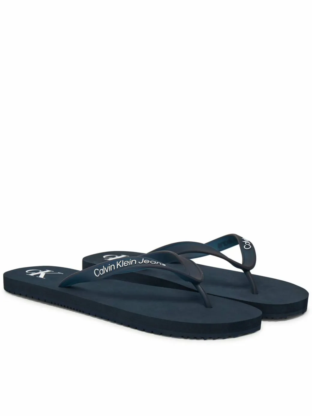 Infradito Beach Sandal Transparent Tpu YM0YM01267 Blu scuro