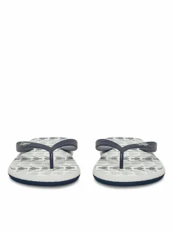Infradito 371D2UW Blue Marine - White - Grey Lt Lead Blu scuro