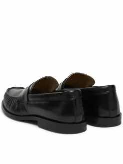 Loafers Ess Rubber Loafer Wr Pol Lth HM0HM02171 Nero