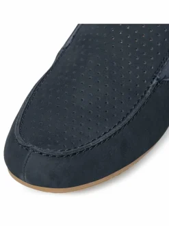 Mocassini 09555-14 Blu scuro