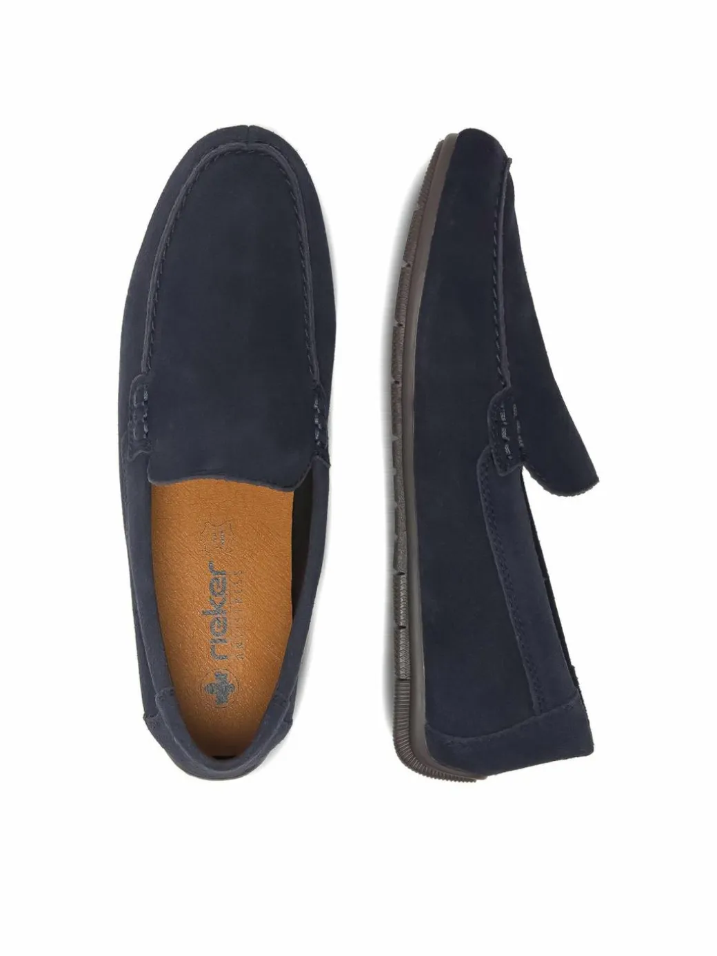 Mocassini 09557-14 Blu scuro