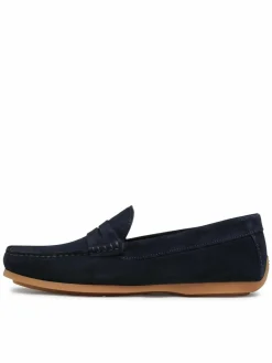 Mocassini 11704 Blu scuro