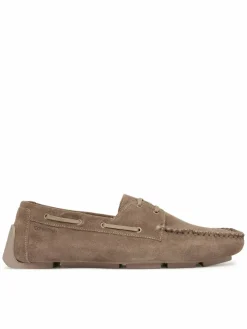 Mocassini Driver Boat Su HM0HM02084 Beige