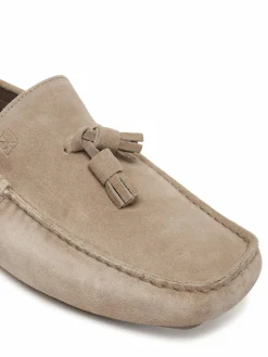 Mocassini Driver Tassels Su HM0HM02028 Beige