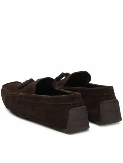 Mocassini Driver Tassels Su HM0HM02028 Marrone