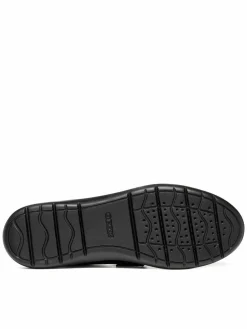 Mocassini U Leitan U663QB 00085 C9999 Nero