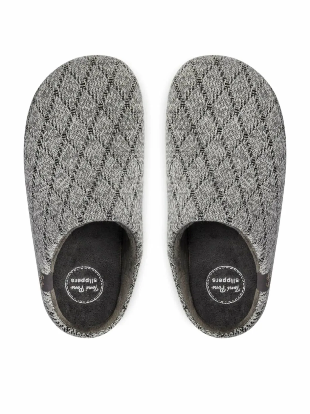 Pantofole Nauel-Km Grigio