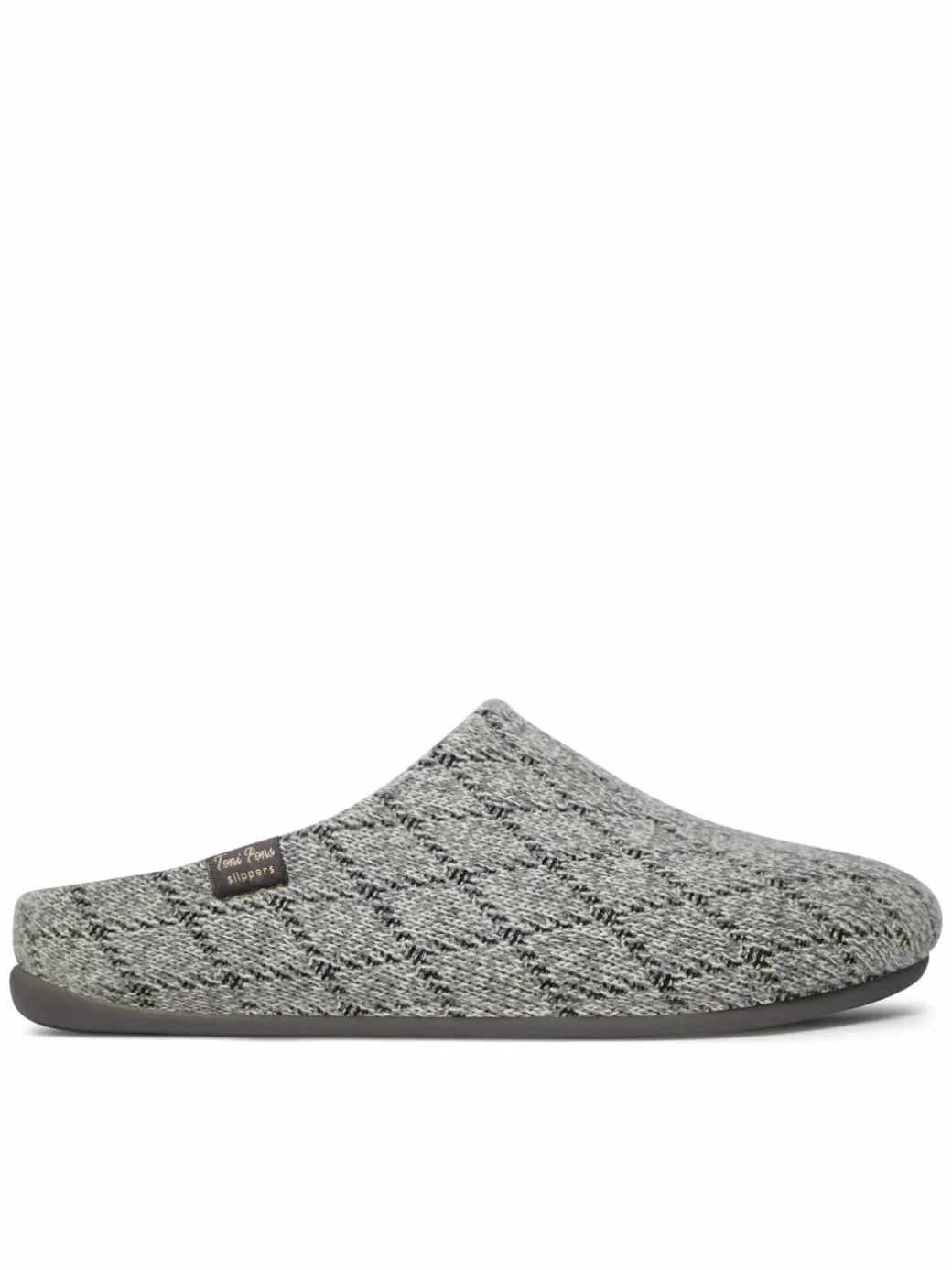 Pantofole Nauel-Km Grigio