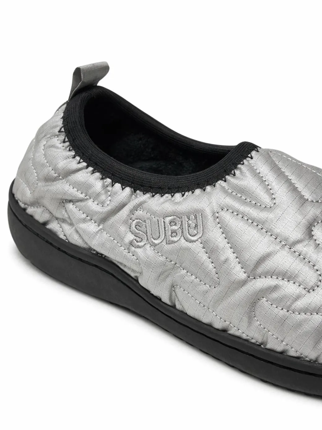 Pantofole Packable Outline Argento