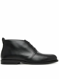 Polacchine Ess Rubber Desert Boot Lth HM0HM01979 Nero