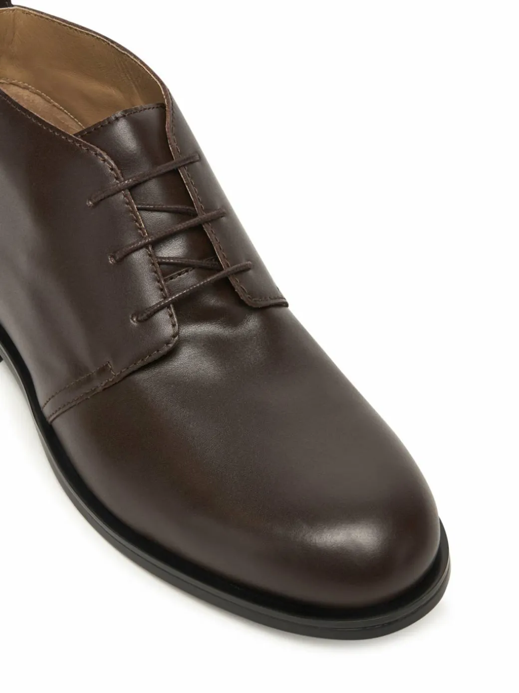 Polacchine Ess Rubber Desert Boot Lth HM0HM01979 Marrone