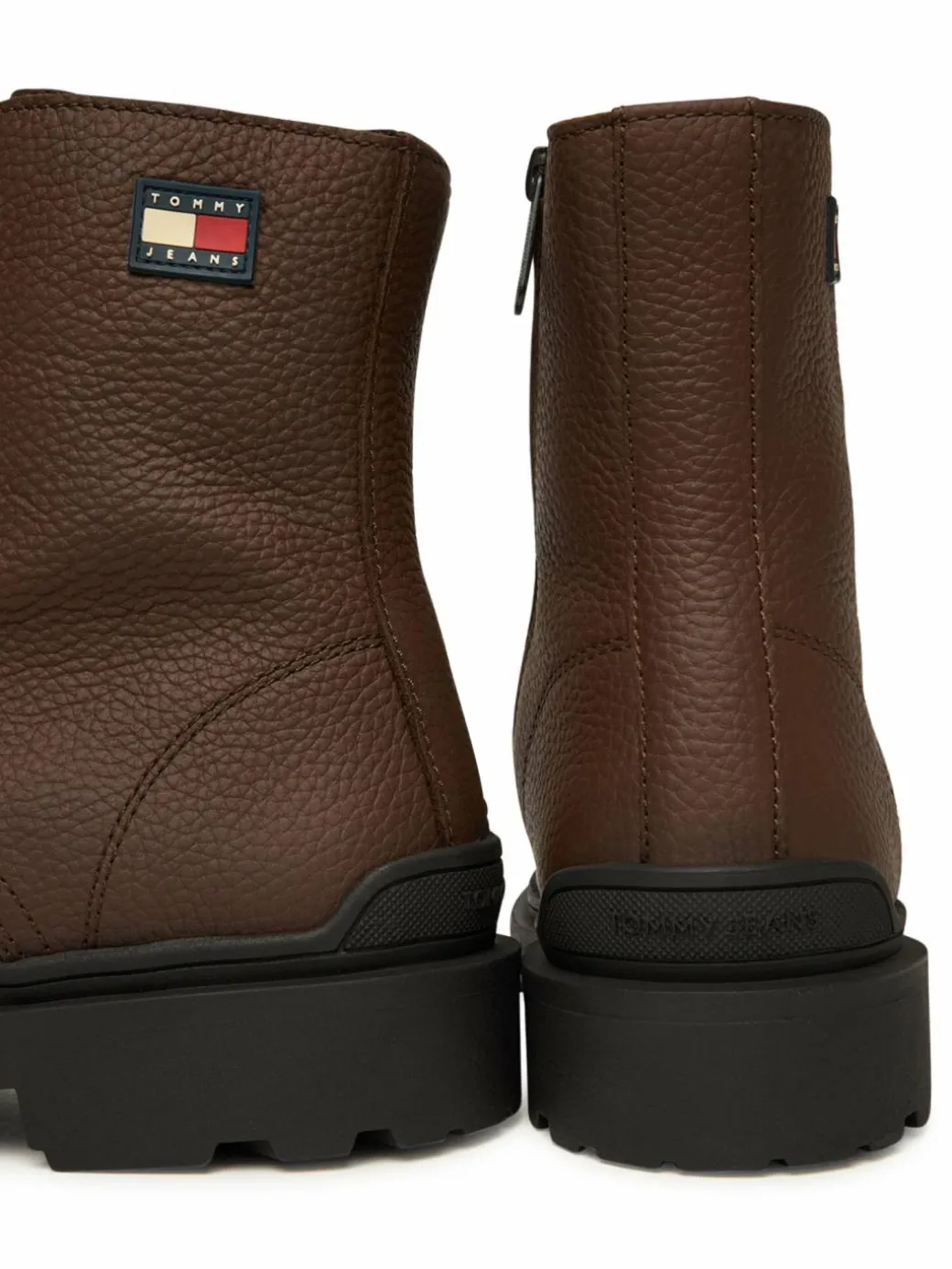 Polacchine Tjm Lace Up Tumbled High EM0EM01631 Marrone