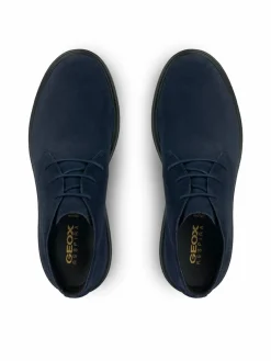 Polacchine U Ottavio U16DCB 00022 C4002 Blu scuro
