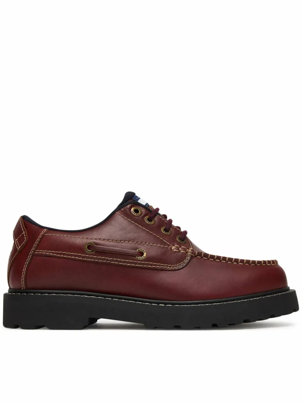 Scarpe basse Archive '01 Boat Shoe Leather EM0EM01651 Marrone