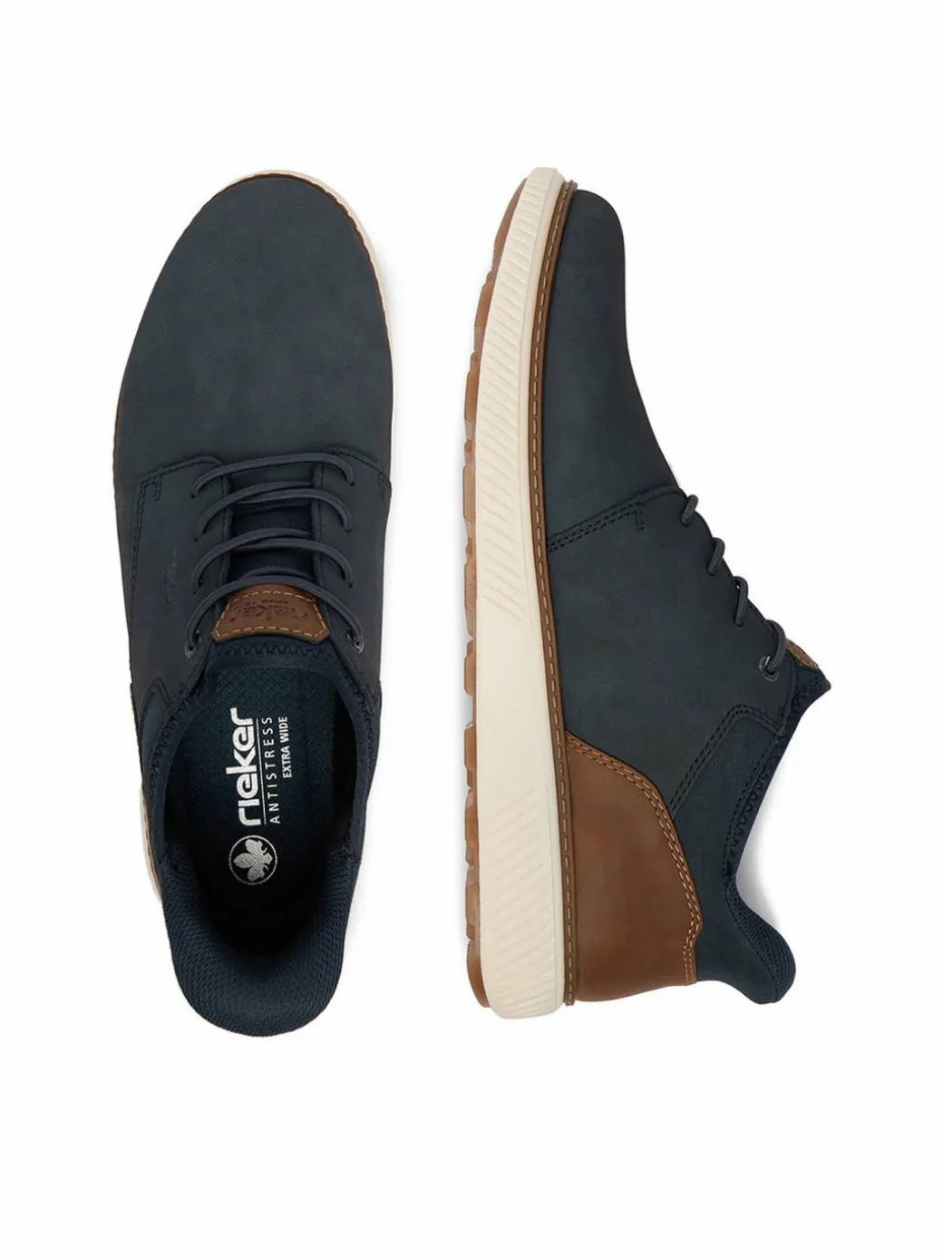 Scarpe basse B3357-14 Blu scuro