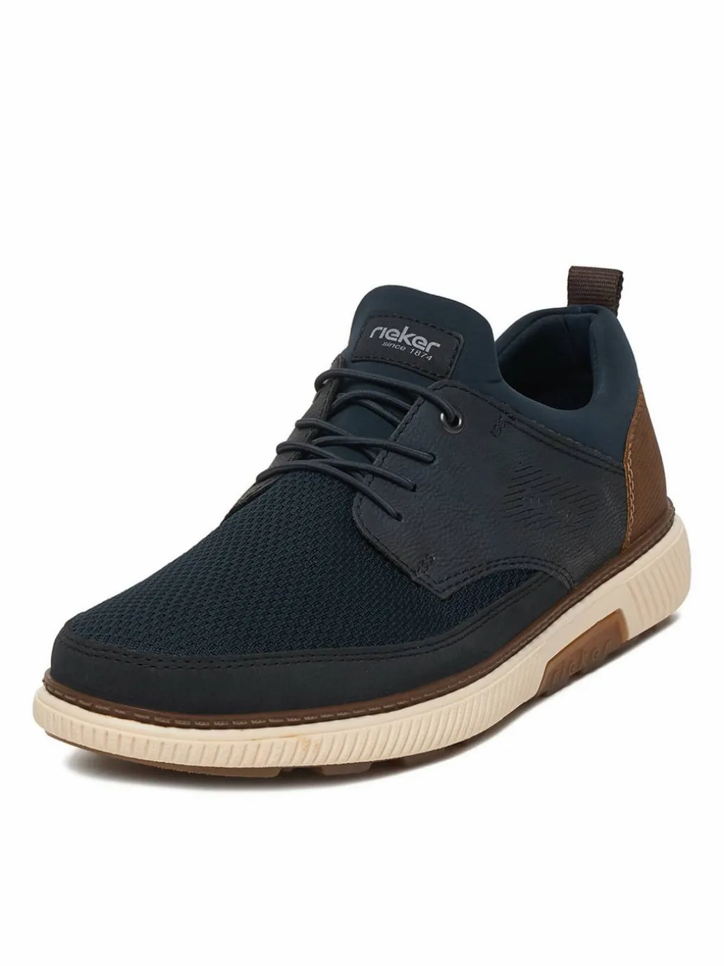 Scarpe basse B3354-14 Blu scuro