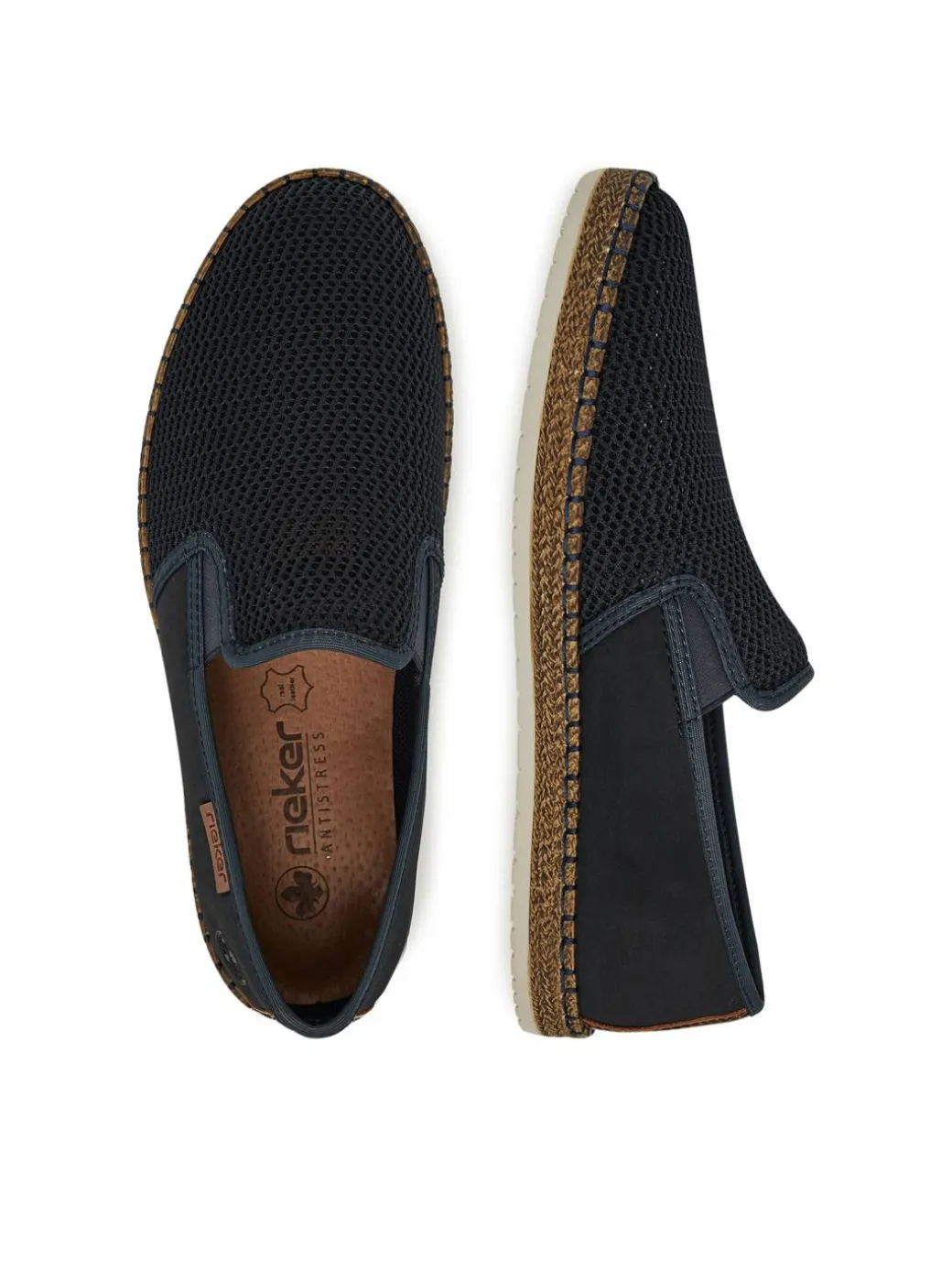 Scarpe basse B5265-14 Blu scuro